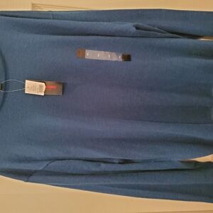 Blue Crew Neck Sweater